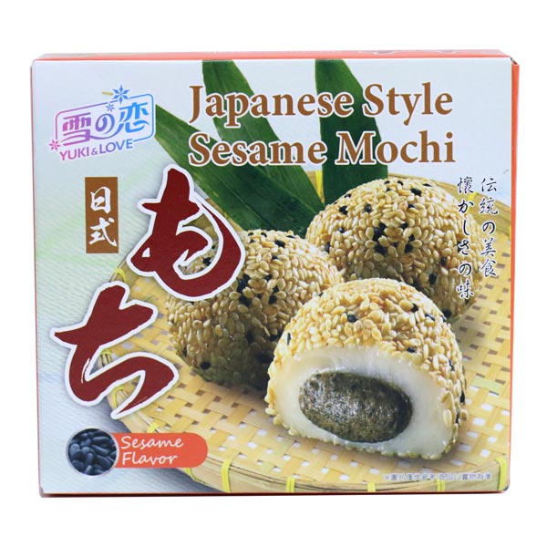 Bánh Mochi Nhân Mè | Japanese Style Sesame Mochi