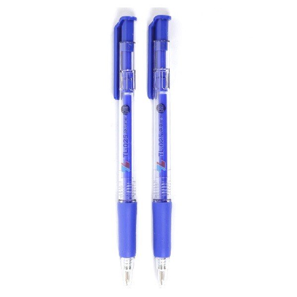 Vỉ 2 Bút Bi Màu Xanh Thiên Long Tl025
