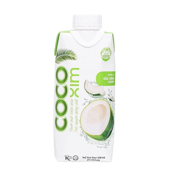 Nước Dừa Cocoxim Xanh Hộp 330Ml