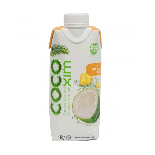 Nước Dừa Cocoxim Thơm Hộp 330Ml