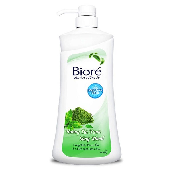 Sữa Tắm Biore Dưỡng Da Trà Xanh 530G | Biore Greentea Shower Gel 530G