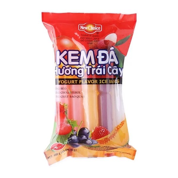 Kem Đá Hương Trái Cây Newchoice Gói 450G