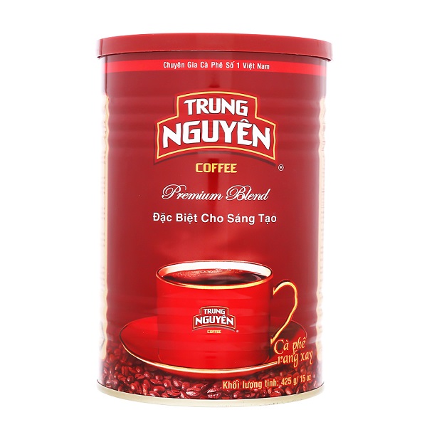 Cà Phê Trung Nguyên Lon 425G