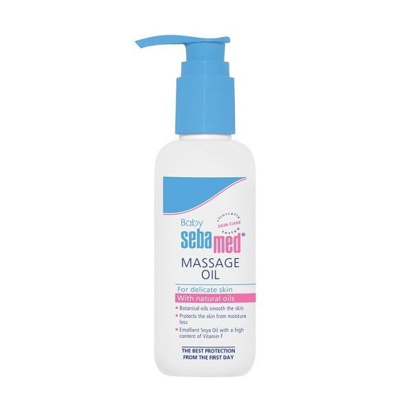 Dầu Massage Cho Trẻ Em Baby Sebamed Soothing Massage Oil Ph5.5 150Ml
