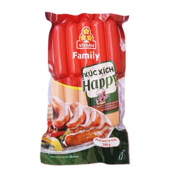 Xúc Xích Happy Vissan 500G