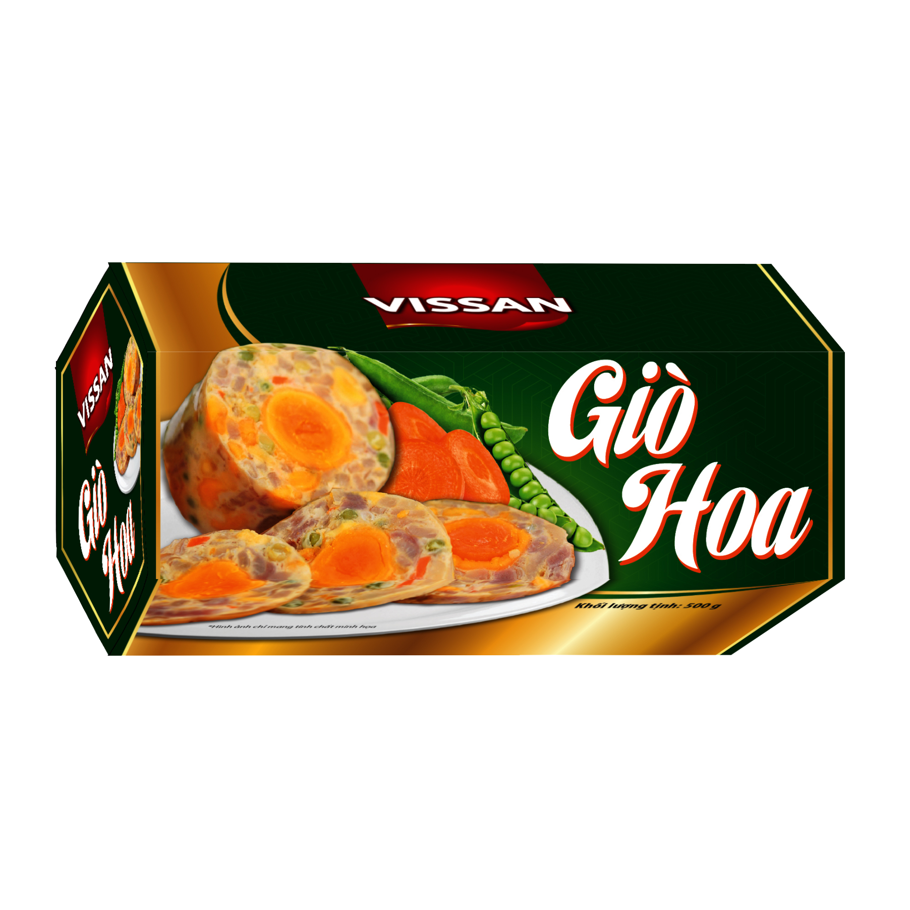 Giò Hoa Vissan 500G