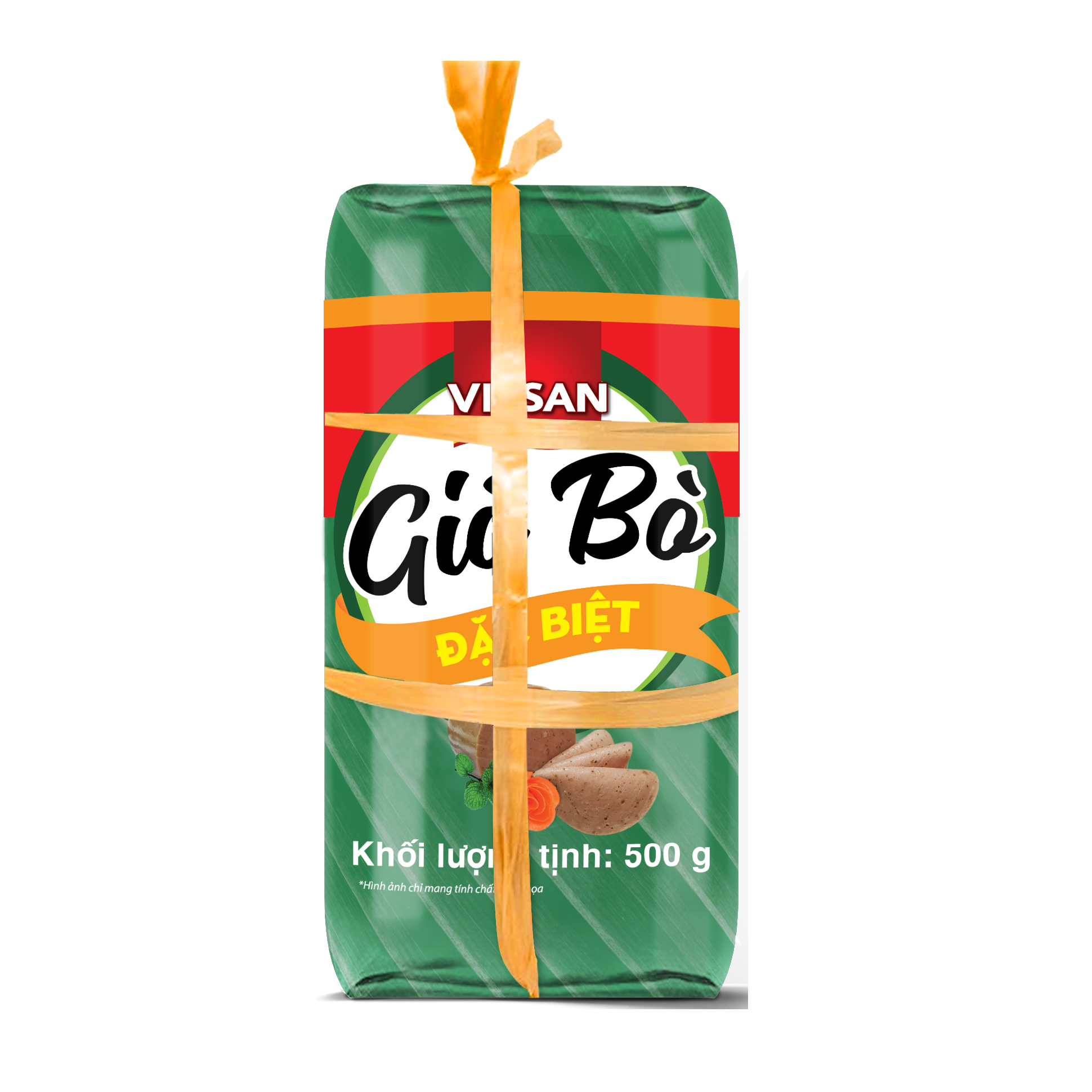 Giò Bò Đặc Biệt Vissan 500G