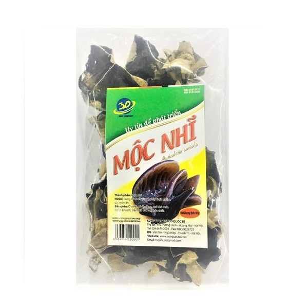 Mộc Nhĩ 3D Quốc Tế Túi 50G
