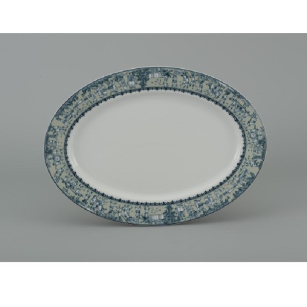 Dĩa Oval 32 Cm Jas - Vinh Quy Nhạt