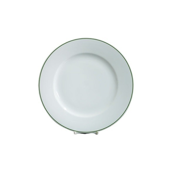 Dĩa Tròn 28Cm - Chỉ Xanh Lá - Jas