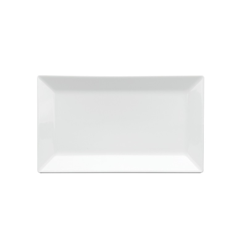 Khay Chữ Nhật 22X13 Cm - Daisy Trắng