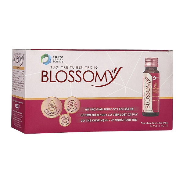 Thực Phẩm Bảo Vệ Sức Khỏe Blossomy - Hộp 10 Chai X 50Ml