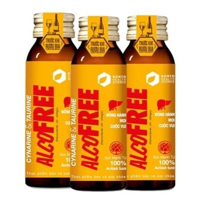 Nước Uống Giải Rượu Bia Alcofree Chai 50Ml (Store 5871, 5873)