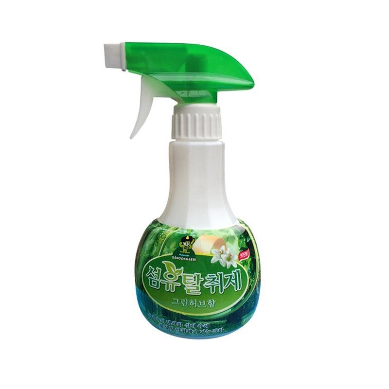 Xịt Khử Mùi Xe Hơi Sandokkaebi Thảo Mộc Xanh 370Ml