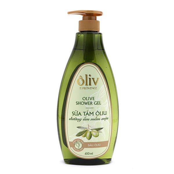 Sữa Tắm Oliv Dưỡng Ẩm Mềm Mịn 650Ml