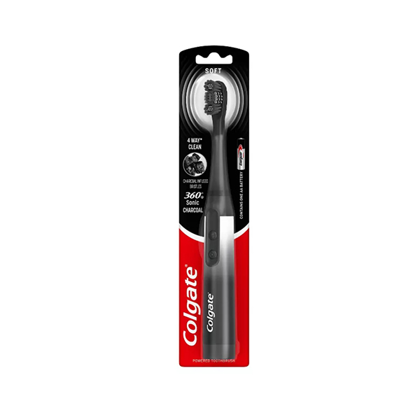Bàn Chải Đánh Răng Dùng Pin Colgate 360 Sonic Charcol