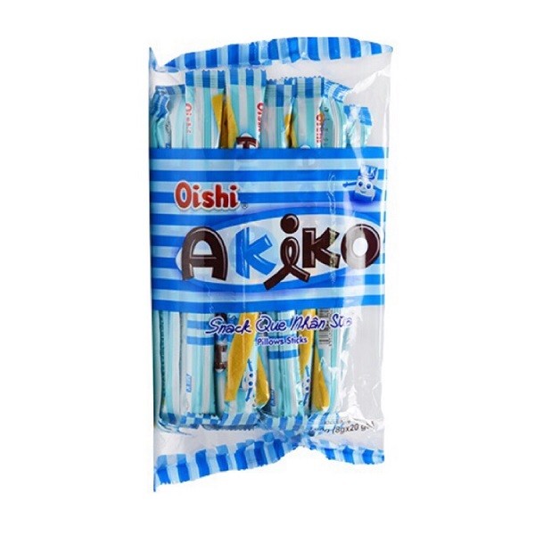 Bánh Snack Que Akiko Nhân Sữa 8Gx20