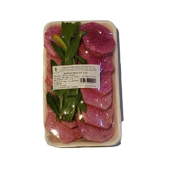 Khoai Mỡ Cắt Lát 300G Vỉ