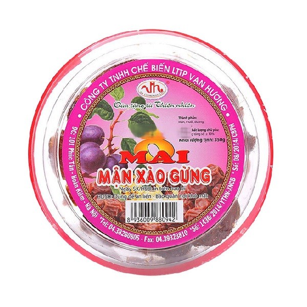 Mận Xào Gừng Vạn Hương 350G