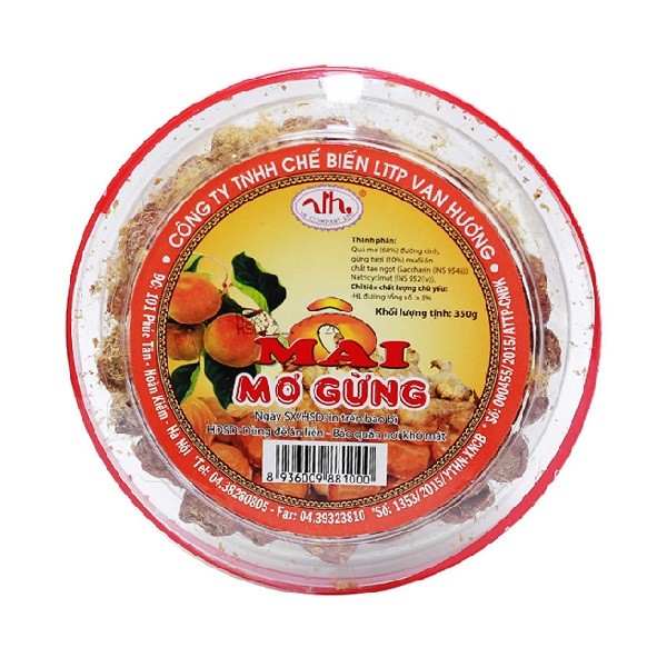 Mơ Gừng Vạn Hương 350G