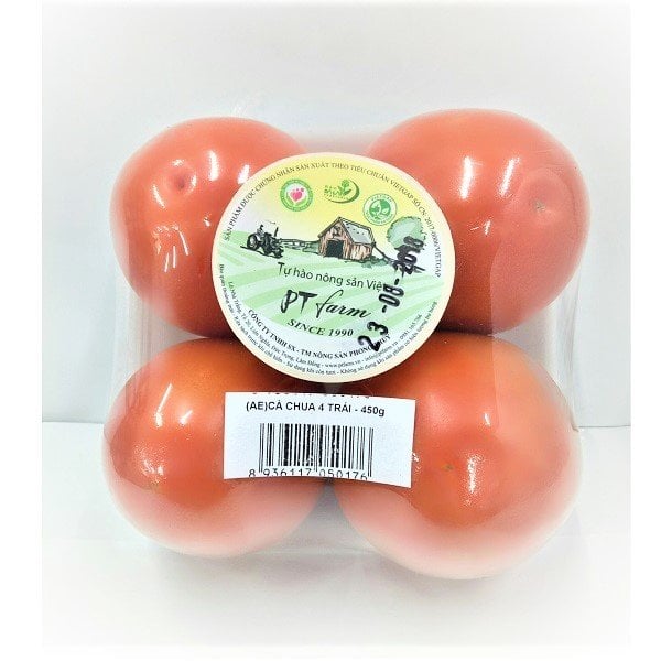 Cà Chua Đà Lạt Vỉ 4 Trái (400G Up)