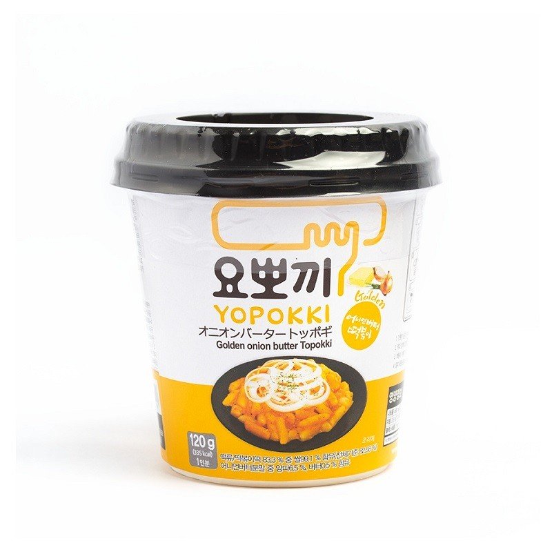 Bánh Gạo Yopokki Xốt Bơ Hành 120G