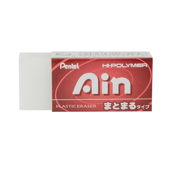 Gôm Nhật Pentel Ain Đỏ - Trung Zeas_06