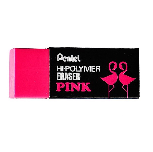 Gôm Pentel Nhỏ Hồng Zeh05_Pnk