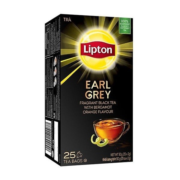 Trà Lipton Earl Grey 2G Hộp 25