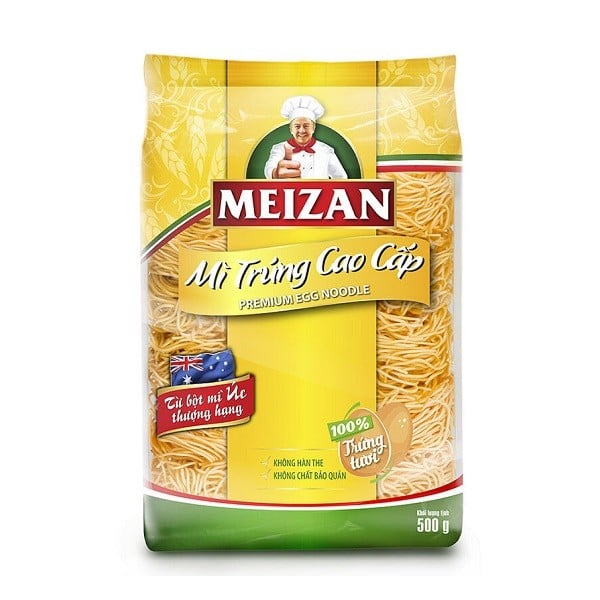 Mì Trứng Cao Cấp Meizan 500G