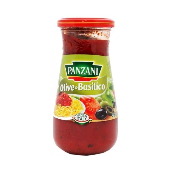 Sốt Mí Ý Panzani Vị Olive Basilico 400G