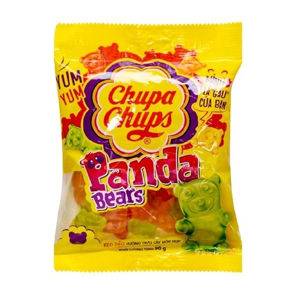 Kẹo Dẻo Hương Trái Cây Chupa Chups Panda Bears 90G