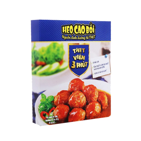 Heo Cao Bồi - Thịt Viên 3 Phút 200G
