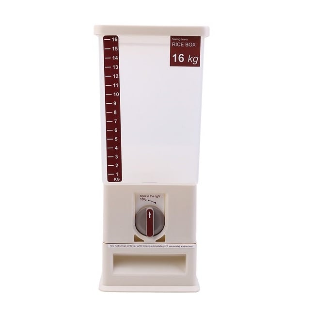 Thùng Gạo Thông Minh Tashuan 16Kg Ts - 3626A | Tashuan Swing Lever Rice Box 16Kg Ts - 3626A