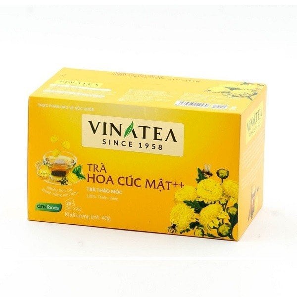 Trà Túi Lọc Vinatea Hoa Cúc Mật 2G Hộp 20