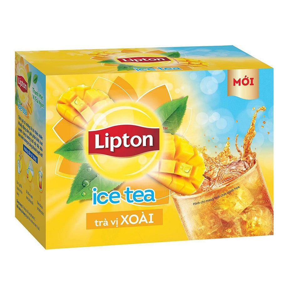 Trà Lipton Ice Tea Mango 14Gx16