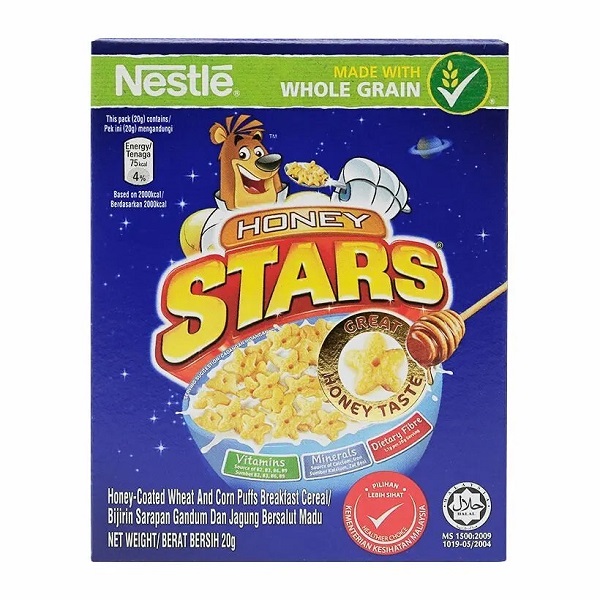Bánh Ăn Sáng Honey Stars 20G