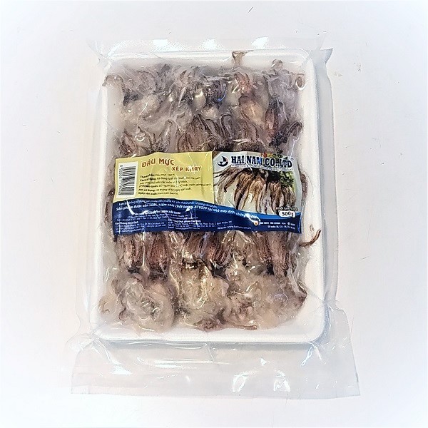 Đầu Mực Xếp Khay Hải Nam 500G