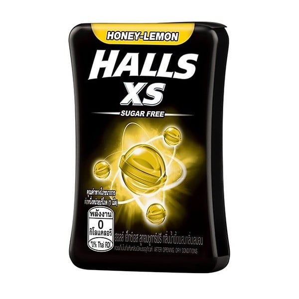 Kẹo Ngậm Không Đường Halls Hương Chanh Mật Ong 15G