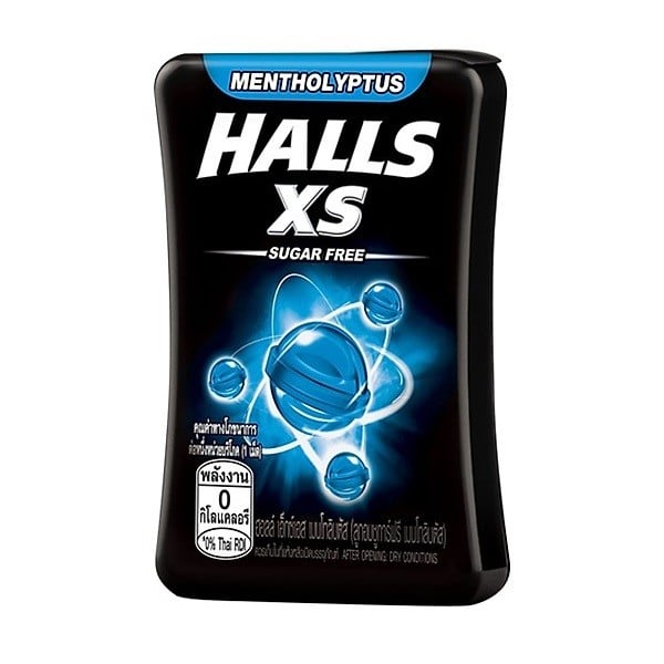 Kẹo Ngậm Không Đường Halls Hương Bạc Hà 15G