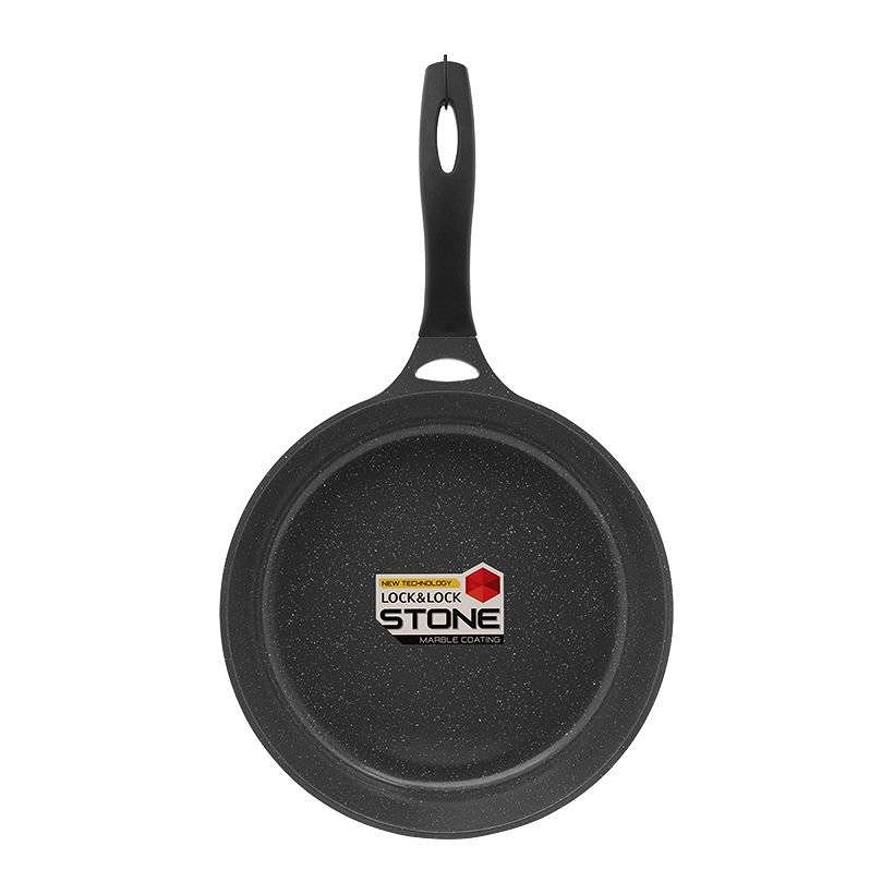 Chảo Vân Đá Bếp Từ Lock&Lock Stone 28Cm