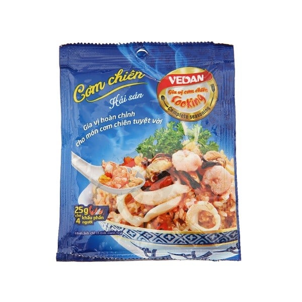 Gia Vị Cơm Chiên Hải Sản Vedan 25G