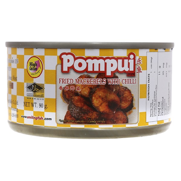 Cá Thu Chiên Ớt Pompui 90G