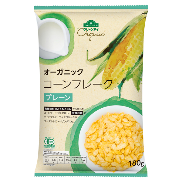 Bánh Ăn Sáng Organic Topvalu Green Eye 180G