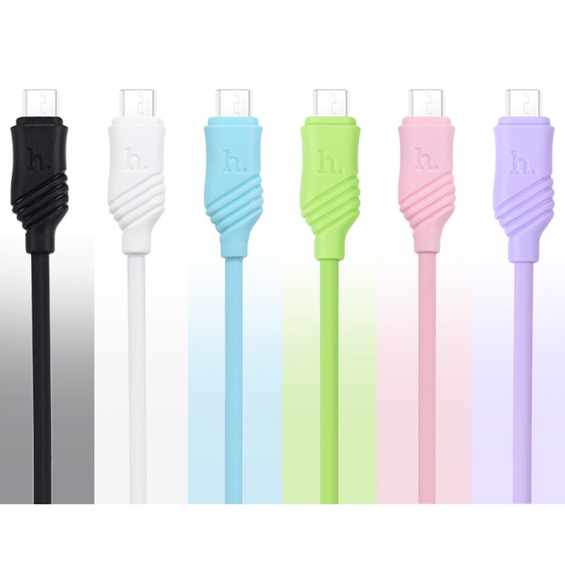 Cáp Sạc Hoco X6 Micro 1M (Giao Màu Ngẫu Nhiên)