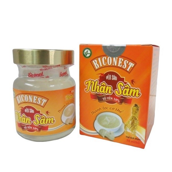 Yến Sào Nhân Sâm Biconest Hủ 70Ml