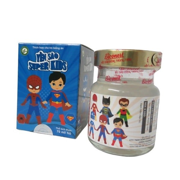 Yến Sào Biconest Super Kid Hủ 70Ml