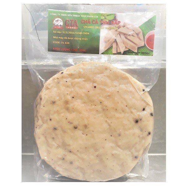 Chả Cá Thu Hấp 500G