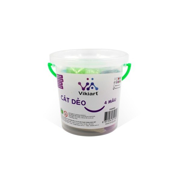 Cát Dẻo 4 Màu Vikiart C0440002