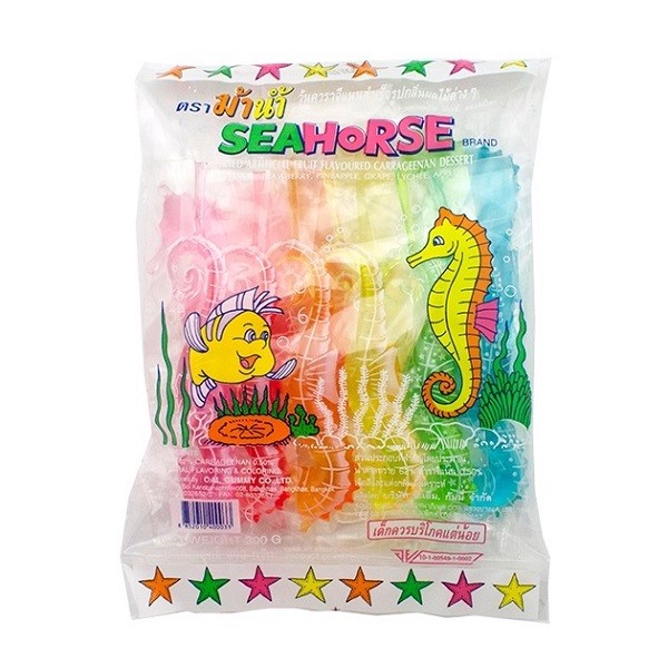 Thạch Trái Cây Hình Cá Ngựa Việt Quốc 300G